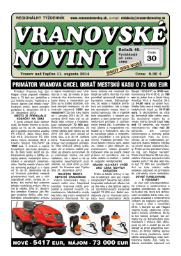 VN2014-30 - Vranovské noviny