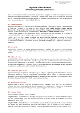 Organizačný štatút v PDF formáte