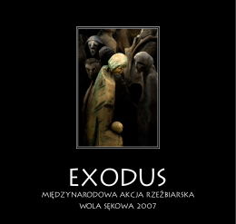 exodus katalog - Uniwersytet Ludowy Rzemiosła Artystycznego