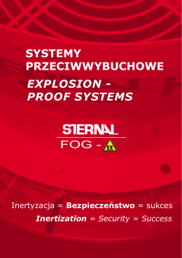 Systemy przeciwwybuchowe - Sternal International Sp. z oo