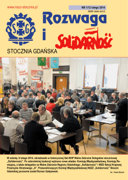 Rozwaga i - Solidarność Stoczni Gdańskiej