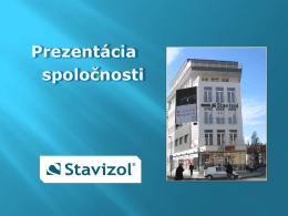 Slovenská verzia prezentácie