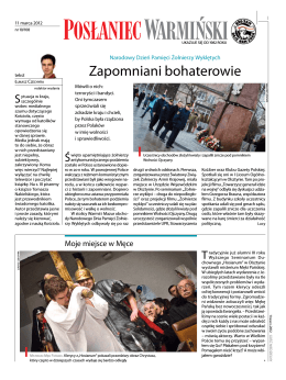 Posłaniec Warmiński 10/2012 (pdf)