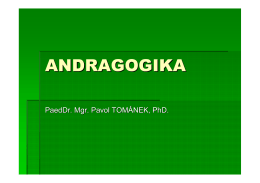 ANDRAGOGIKA - socprac8.sk
