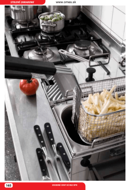 Katalóg stolných zariadení – fritézy, variče, hot-dog, mikrovlnky