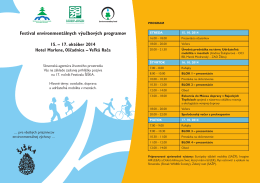 Festival environmentálnych výučbových programov