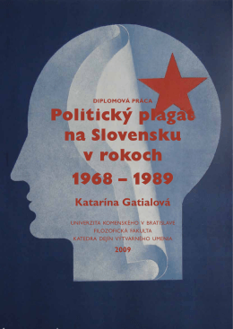 Politický plagát na Slovensku v rokoch 1968 – 1989