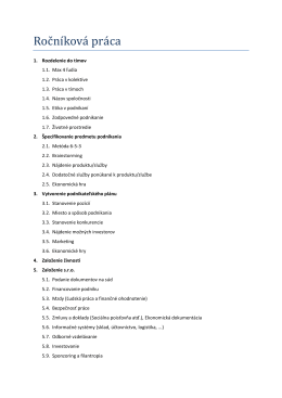 Plán výučby 2014/2015 PDF