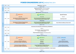 Program v PDF - POWER ENGINEERING 2014