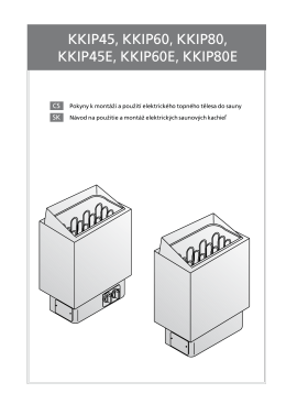 KKIP45, KKIP60, KKIP80, KKIP45E, KKIP60E