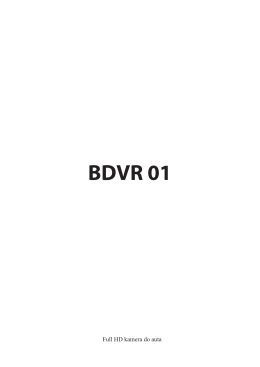 BDVR 01 - Autoalarmy