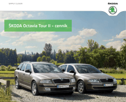 ŠKODA Octavia Tour II – cenník