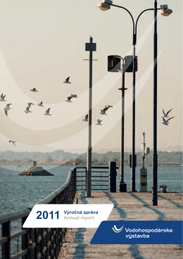 Výročná správa 2011 - Vodohospodárska výstavba, š.p.
