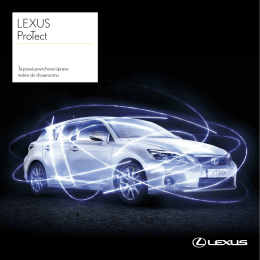Brožúra Lexus ProTect