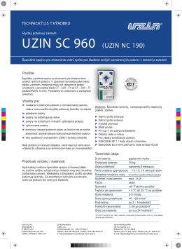 UZIN SC 960 (UZIN NC 190)