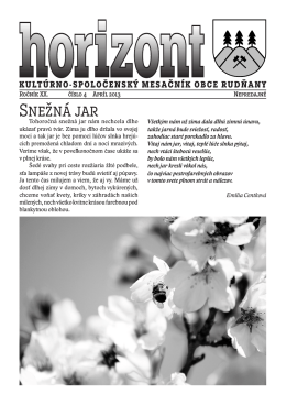 Horizont číslo 4/2013 (.pdf)