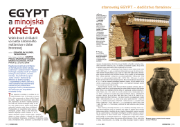 Egypt a minojská Kréta