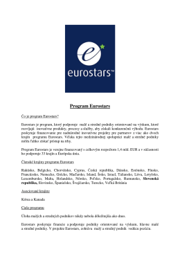 Program Eurostars