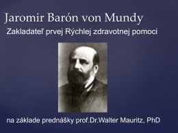 Jaromir Barón von Mundy