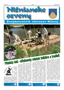 Nižnianske ozveny 5/2010 PDF 2,9 MB