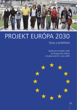 PROJEKT EURÓPA 2030 - Council of the European Union