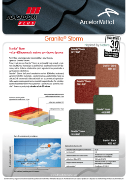 Granite® Storm - blachdomplus.sk