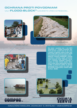 ochrana proti povodniam valy flood-block - GABIONY E
