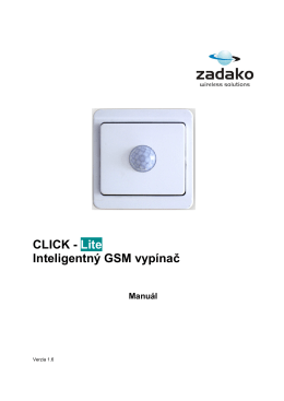 CLICK manual_SK