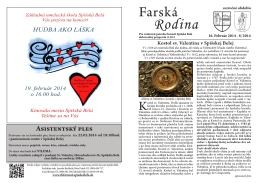 2014_08 Farska_rodina - Rímskokatolícka farnosť Spišská Belá