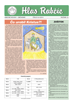 Obecné noviny 3,4/2014