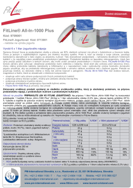FitLine® All-In-1000 Plus - PM