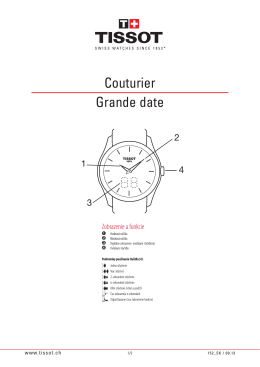 152 - Couturier Grand Date