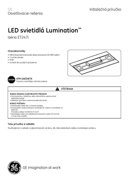 LED svietidlá Lumination™