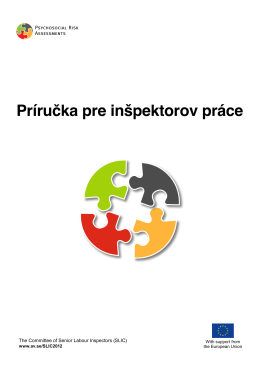 SLIC 2012, Príručka pre inšpektorov práce, Slovak, Slovakien