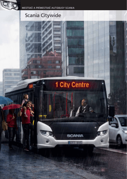 Mestské a prímestské autobusy Scania
