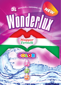 Wonderlux COLOR - Gajdácsi és Társa Kft.