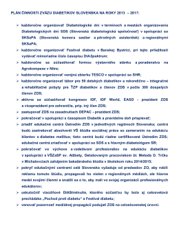 Plán činnosti ZDS na roky 2013 – 2017 (.pdf formát)