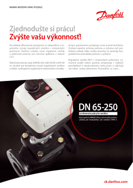 sk.danfoss.com DN 65-250
