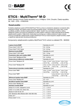 ETICS - MultiTherm® M-D