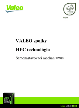 VALEO spojky HEC technológia