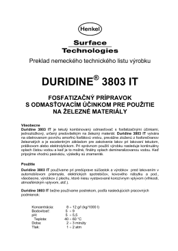 DURIDINE 3803 IT