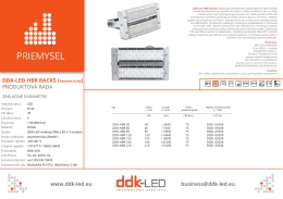 datasheet (pdf) - DDK-LED