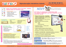 Interaktívny softvér FLOW! - Najmodernejšie interaktívne riešenia