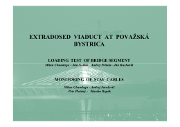 extradosed viaduct at považská bystrica