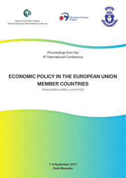 economic policy in the european union member countries