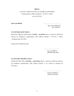 Správa o VVČ 2013-2014.pdf - Materská škola Dúhový domček č.44