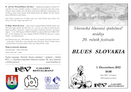 BLUES SLOVAKIA