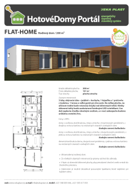 Flat Home 200 m2 - VEKA