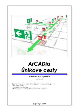 ArCADia - Únikové cesty - manual - kmm