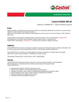 Castrol EDGE 0W-30